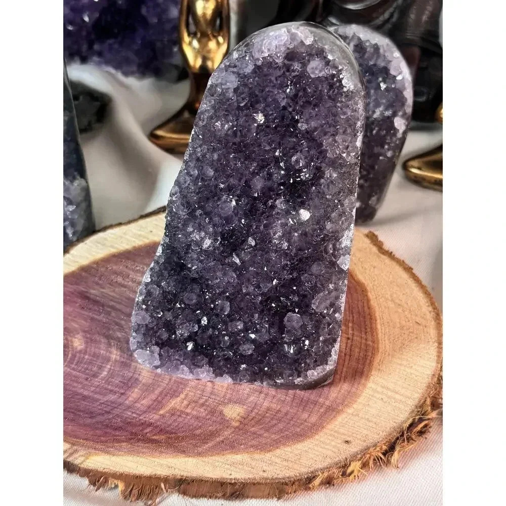 Rainbow Amethyst - Raw Basecut
